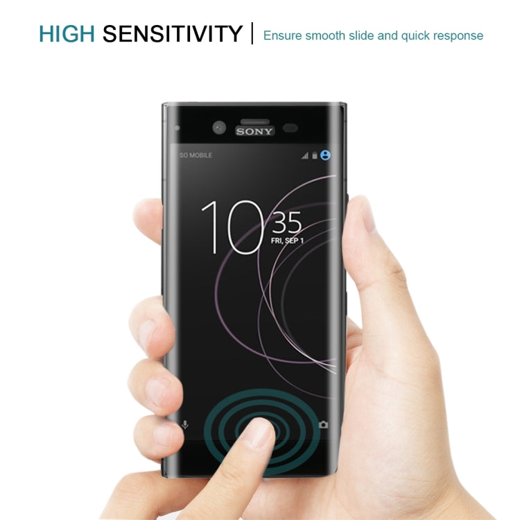 For Sony Xperia XZ1 0.26mm 9H Surface Hardness 3D Full Screen Tempered Glass Screen Protector