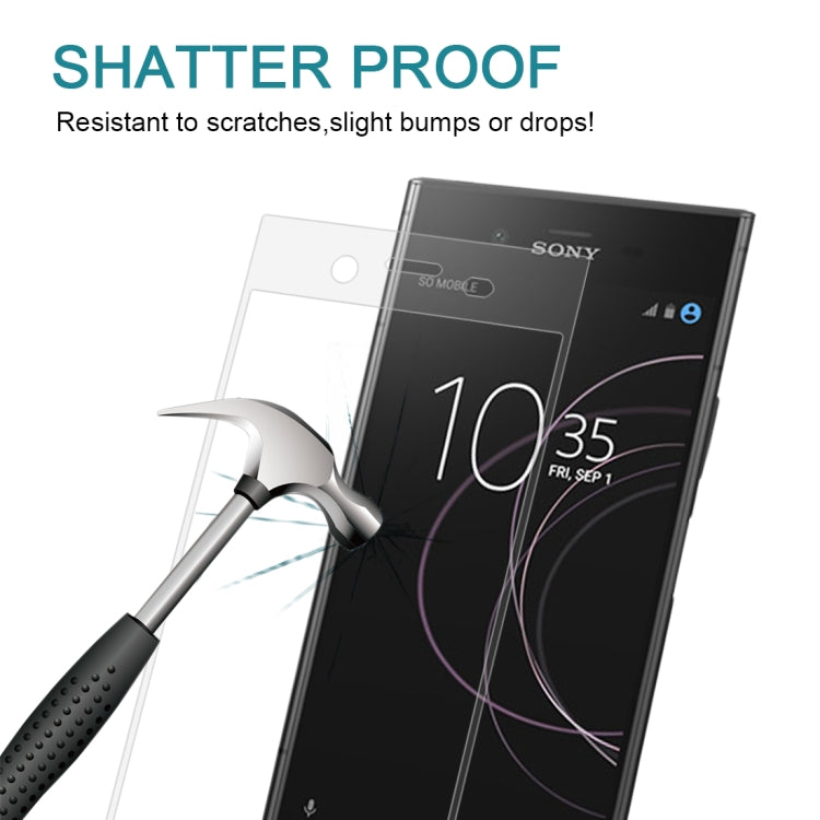 For Sony Xperia XZ1 0.26mm 9H Surface Hardness 3D Full Screen Tempered Glass Screen Protector