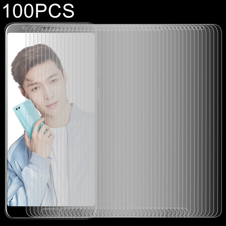 100 PCS 0.26mm 9H 2.5D Tempered Glass Film for Huawei Nova 2s