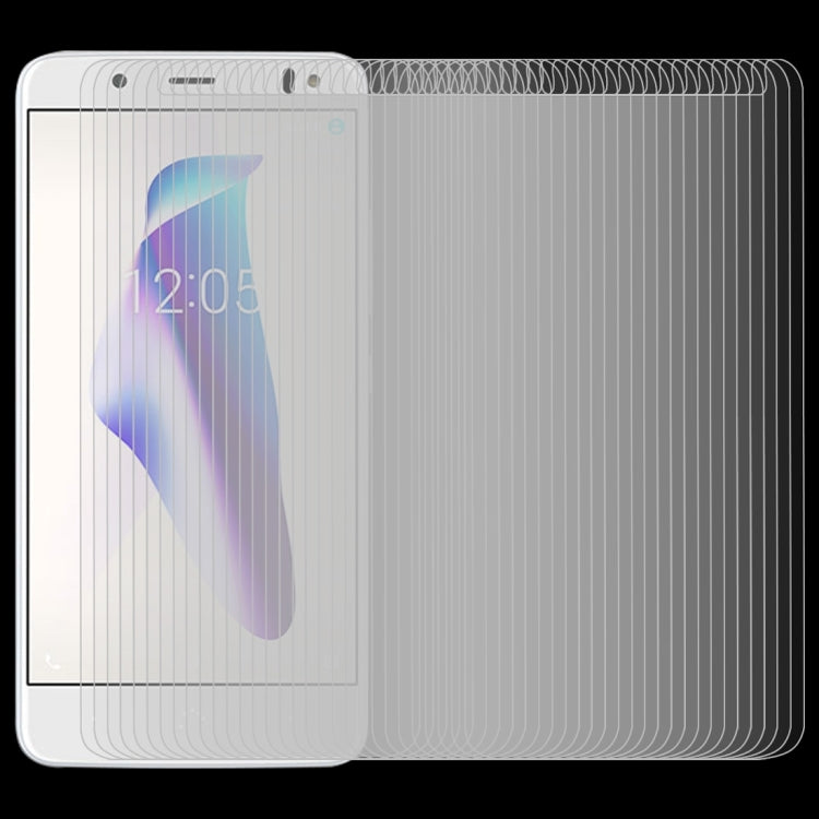 100 PCS 0.26mm 9H 2.5D Tempered Glass Film for BQ Aquaris VS