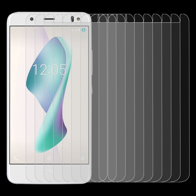 10 PCS 0.26mm 9H 2.5D Tempered Glass Film for BQ Aquaris VS Plus