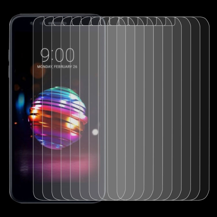 10 PCS 0.26mm 9H 2.5D Tempered Glass Film for LG K10 (2018)