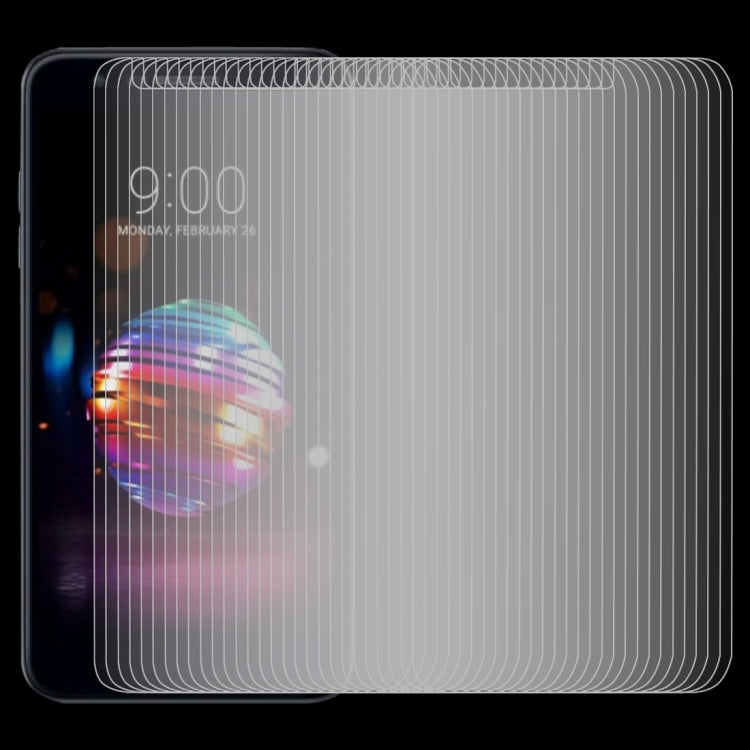 100 PCS 0.26mm 9H 2.5D Tempered Glass Film for LG K10 (2018)