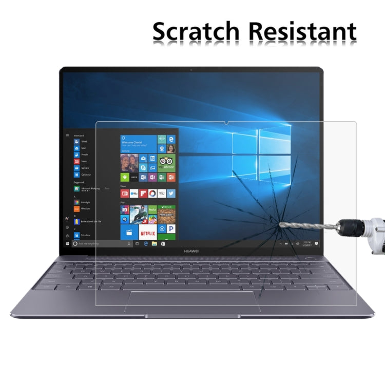 For Huawei MateBook X 0.3mm 9H Surface Hardness Tempered Glass Screen Protector