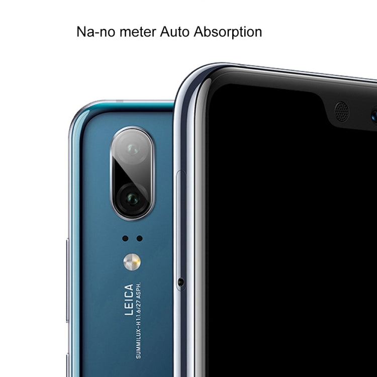 0.3mm 2.5D Transparent Rear Camera Lens Protector Tempered Glass Protective Film for Huawei P20 Pro