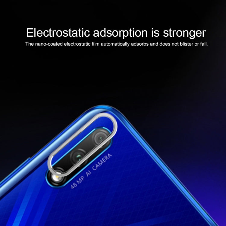 For Huawei Honor V30 Pro Scratchproof Mobile Phone Metal Rear Camera Lens Ring (Blue)