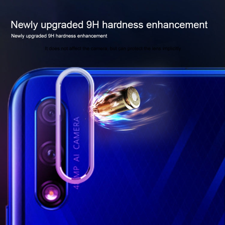 For Huawei Honor V30 Pro Scratchproof Mobile Phone Metal Rear Camera Lens Ring (Blue)