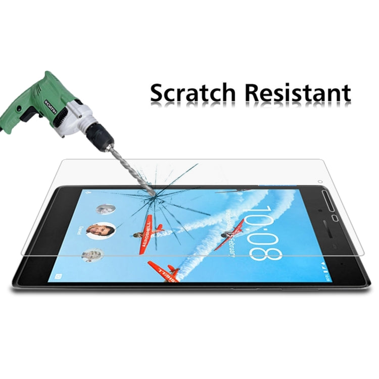 100 PCS 0.3mm 9H Full Screen Tempered Glass Film for Lenovo Tab 7 / Tab 4 TB-7504