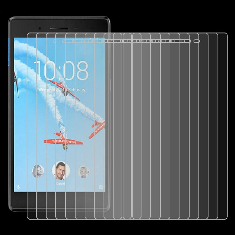 100 PCS 0.3mm 9H Full Screen Tempered Glass Film for Lenovo Tab 7 / Tab 4 TB-7504
