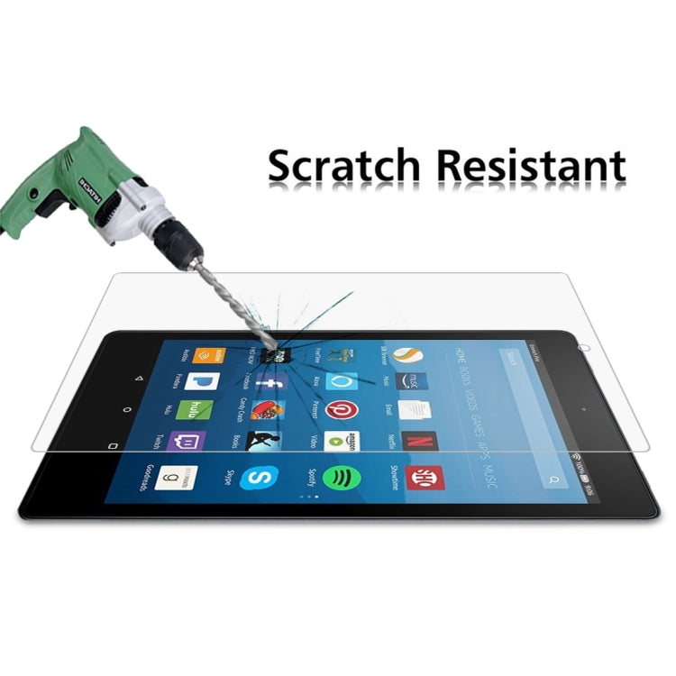 75 PCS 0.3mm 9H Full Screen Tempered Glass Film for Amazon Kindle Fire HD 8 2016