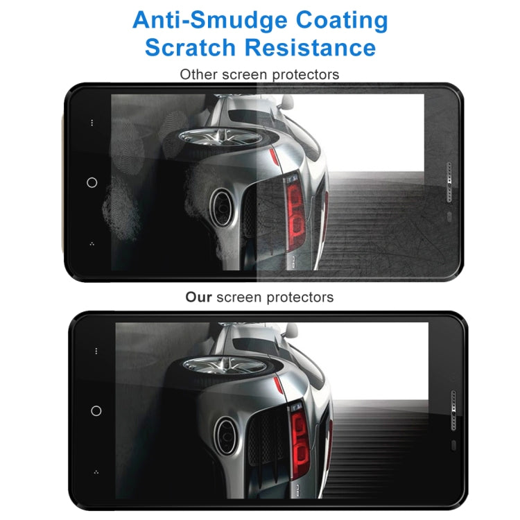 OCUBE for LEAGOO KIICAA POWER (MPH2418) 0.26mm 9H Surface Hardness 2.5D Explosion-proof Full Screen Tempered Glass Screen Film