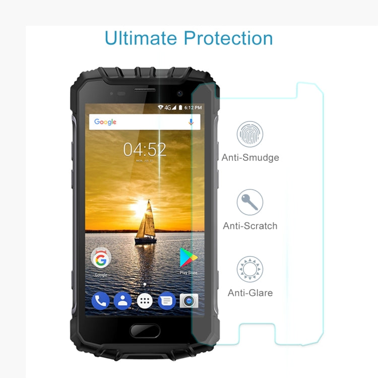 OCUBE for Ulefone Armor 2 (MPH1592) 0.26mm 9H Surface Hardness 2.5D Explosion-proof Non-full Screen Tempered Glass Screen Film