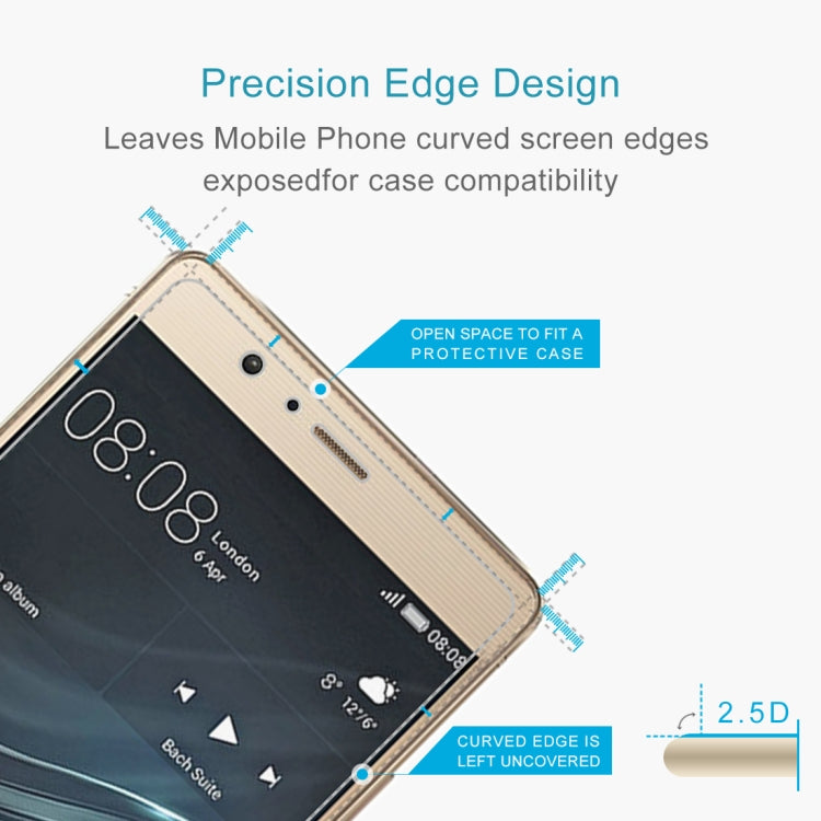 10 PCS 0.26mm 9H 2.5D Tempered Glass Film for Huawei P9 lite