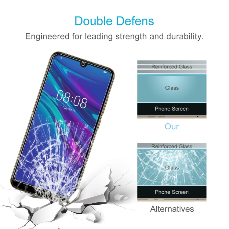 10 PCS 0.26mm 9H 2.5D Tempered Glass Film for Huawei Y6 2019