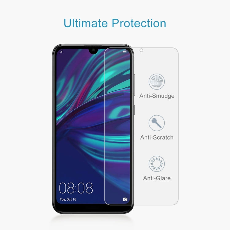 10 PCS 0.26mm 9H 2.5D Tempered Glass Film for Huawei Y7 2019