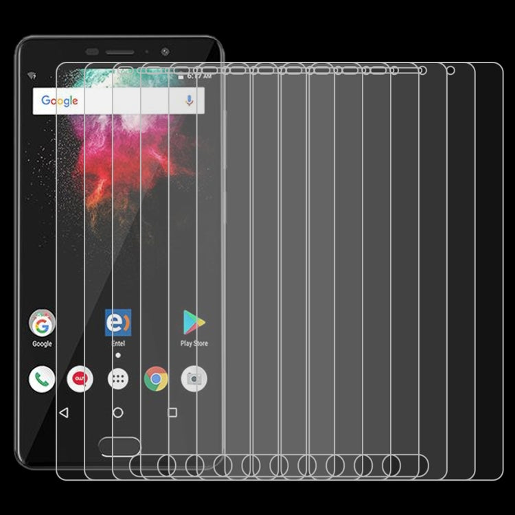 10 PCS 0.26mm 9H 2.5D Tempered Glass Film for Own Smart 8