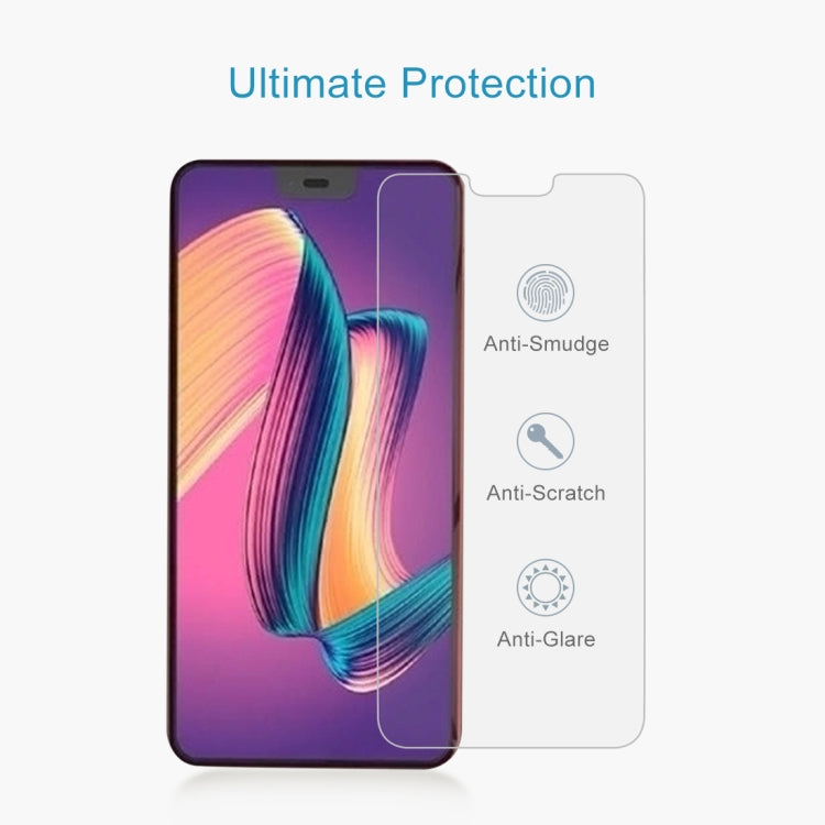 10 PCS 0.26mm 9H 2.5D Tempered Glass Film for Huawei Honor 9X / 9X Pro