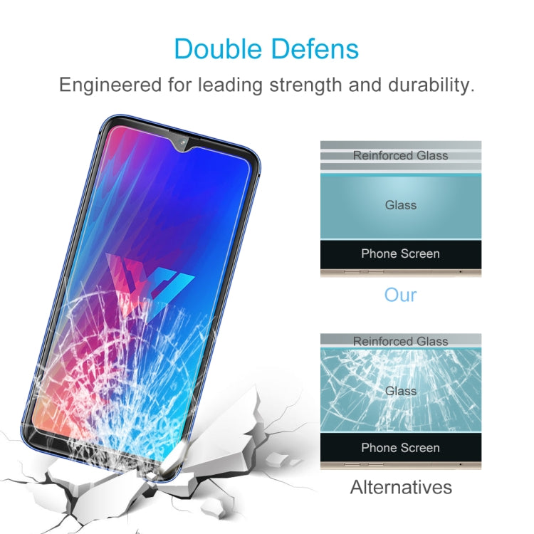 10 PCS 0.26mm 9H 2.5D Tempered Glass Film for LG W30