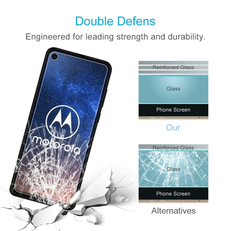 10 PCS 0.26mm 9H 2.5D Tempered Glass Film for Motorola Moto P50