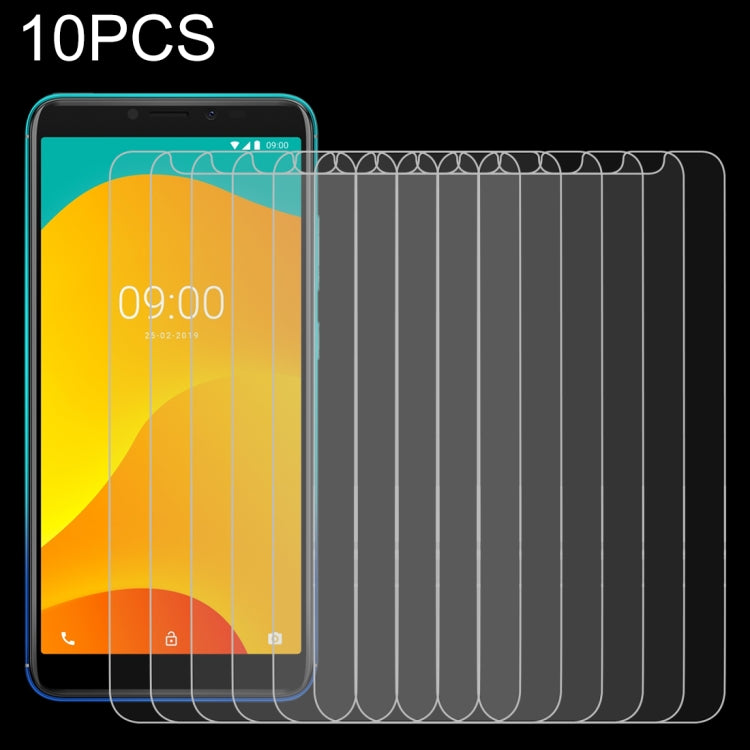 10 PCS 0.26mm 9H 2.5D Tempered Glass Film for Wiko Sunny4 Plus