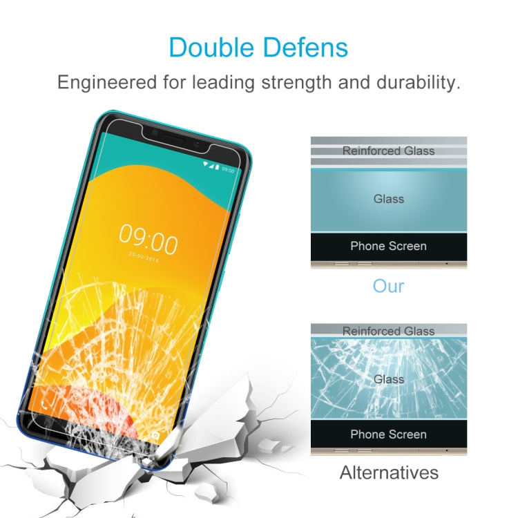 0.26mm 9H 2.5D Tempered Glass Film for Wiko Sunny4 Plus