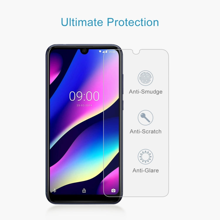10 PCS 0.26mm 9H 2.5D Tempered Glass Film for Wiko View3