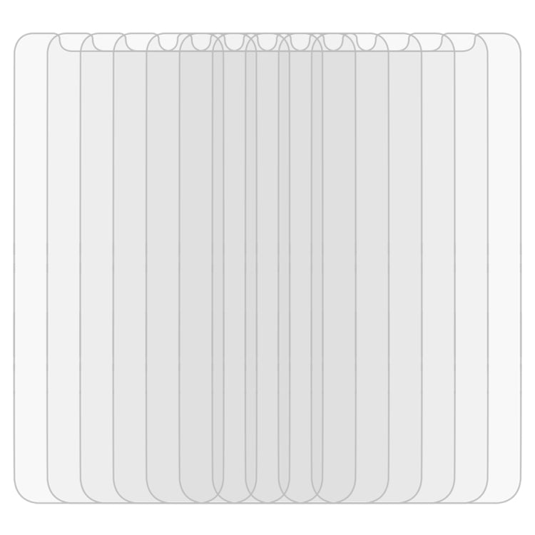 50 PCS 0.26mm 9H 2.5D Tempered Glass Film for Wiko Y80, No Retail Package