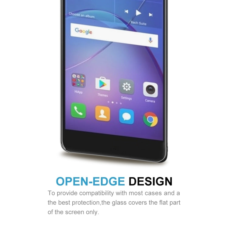 10 PCS for Huawei Y3 2017 0.3mm 9H Surface Hardness 2.5D Explosion-proof Full Screen Tempered Glass Screen Film