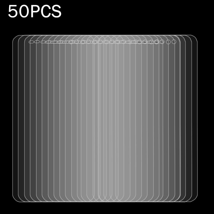 50 PCS for Huawei Y3 2017 0.3mm 9H Surface Hardness 2.5D Explosion-proof Full Screen Tempered Glass Screen Film, No Retail Package