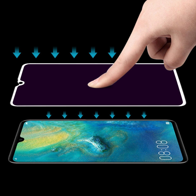 Ultra Thin 9H 3D Anti Blue-ray Full Screen Carbon Fiber Tempered Glass Film for Huawei Mate 20