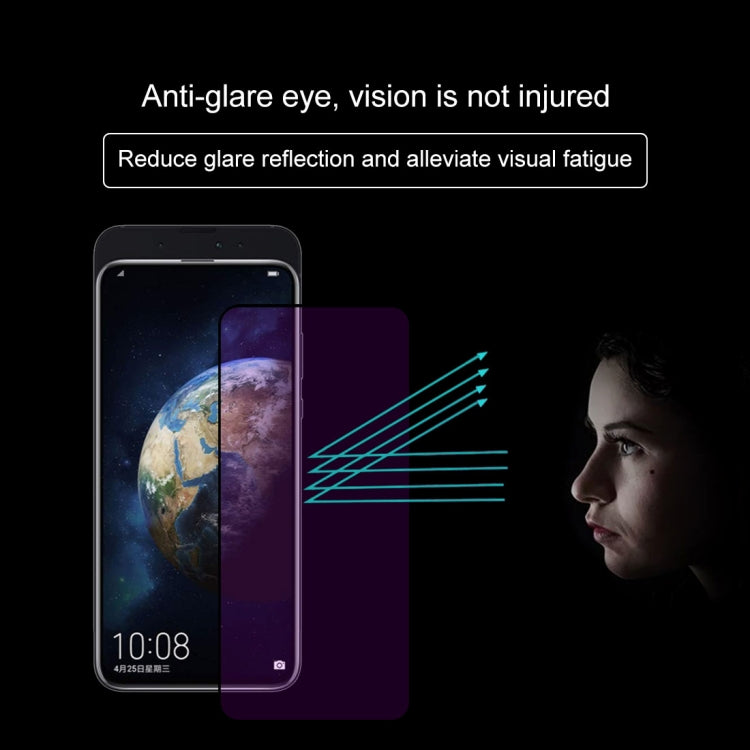 Ultra Thin 9H 3D Anti Blue-ray Full Screen Carbon Fiber Tempered Glass Film for Huawei Honor Magic 2