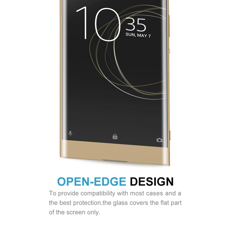 25 PCS For Sony Xperia XA1 Ultra 0.33mm 9H Surface Hardness 3D Curved Full Screen Tempered Glass Screen Protector