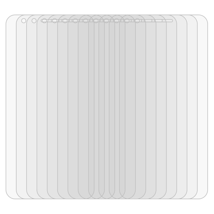 100 PCS 0.26mm 9H 2.5D Explosion-proof Tempered Glass Film for LG X power3