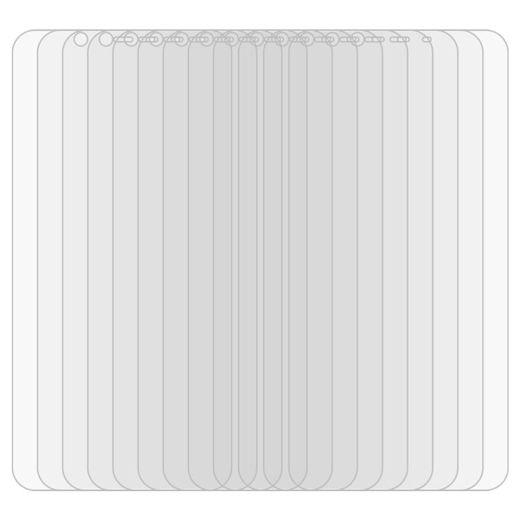 100 PCS 0.26mm 9H 2.5D Explosion-proof Tempered Glass Film for Nokia 8.1