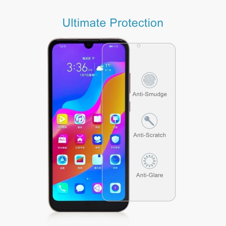 10 PCS 0.26mm 9H 2.5D Explosion-proof Tempered Glass Film for Huawei Honor Play 8A