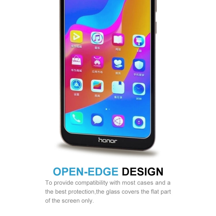 100 PCS 0.26mm 9H 2.5D Explosion-proof Tempered Glass Film for Huawei Honor Play 8A