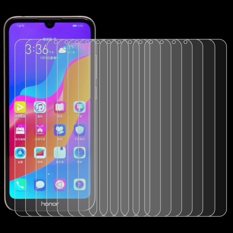 100 PCS 0.26mm 9H 2.5D Explosion-proof Tempered Glass Film for Huawei Honor Play 8A