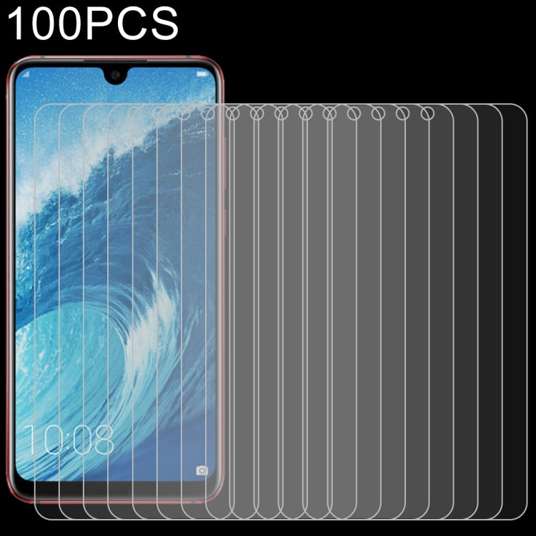 100 PCS 0.26mm 9H 2.5D Explosion-proof Tempered Glass Film for Huawei Honor 8X Max
