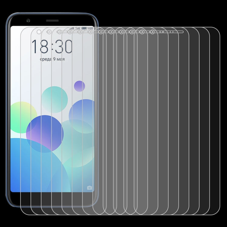 10 PCS 0.26mm 9H 2.5D Explosion-proof Tempered Glass Film for Meizu M8c