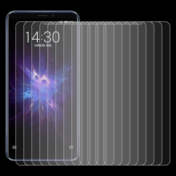 10 PCS 0.26mm 9H 2.5D Explosion-proof Tempered Glass Film for Meizu Note 8