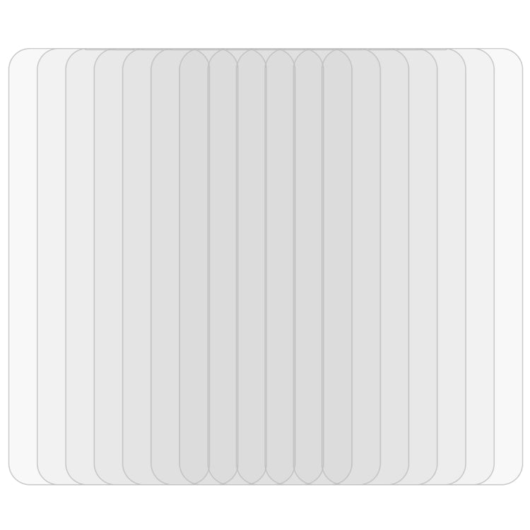 10 PCS 0.26mm 9H 2.5D Explosion-proof Tempered Glass Film for Meizu 16X