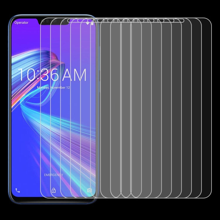 100 PCS 0.26mm 9H 2.5D Tempered Glass Film for Asus Zenfone Max (M2) ZB633KL
