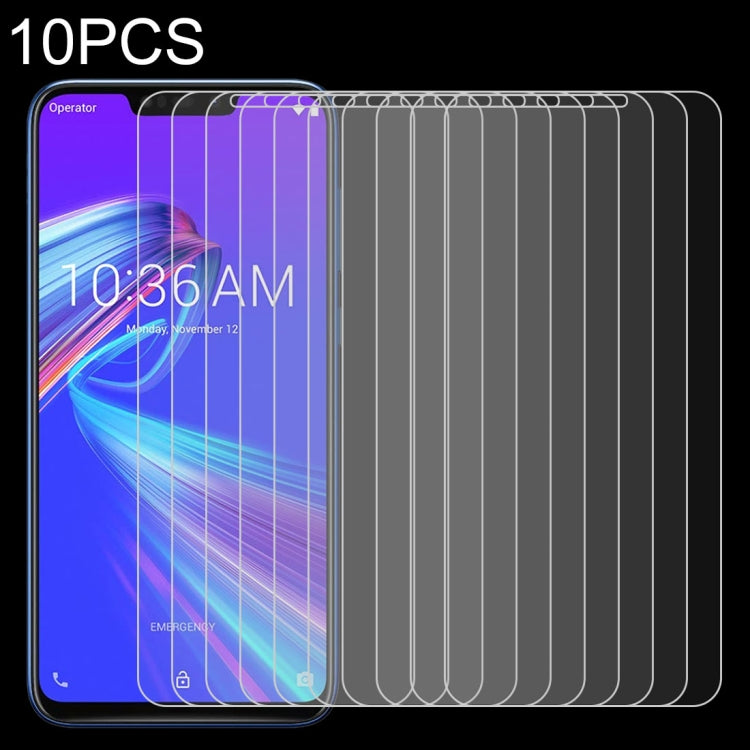 10 PCS 0.26mm 9H 2.5D Tempered Glass Film for Asus Zenfone Max (M2) ZB633KL