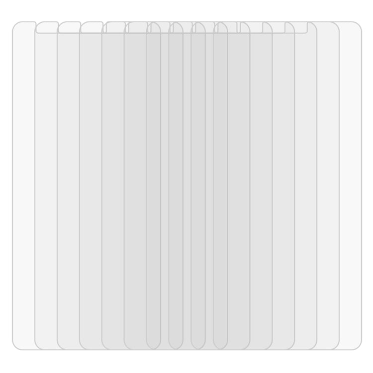 10 PCS 0.26mm 9H 2.5D Tempered Glass Film for LG K9