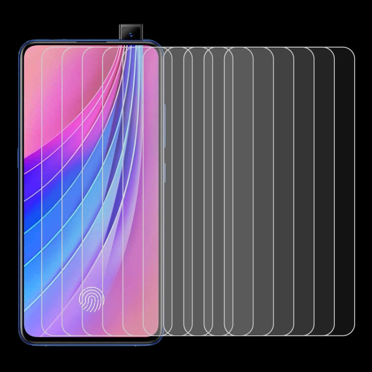 10 PCS 0.26mm 9H 2.5D Tempered Glass Film for Vivo V15 Pro