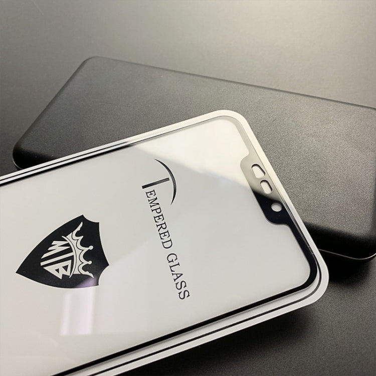Full Screen Full Glue Anti-fingerprint Tempered Glass Film for Asus Zenfone Max (M2) ZB633KL (Black)