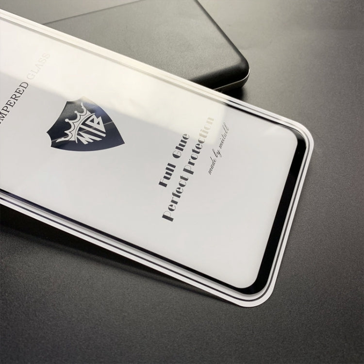 Full Screen Full Glue Anti-fingerprint Tempered Glass Film for Asus Zenfone Max (M2) ZB633KL (Black)