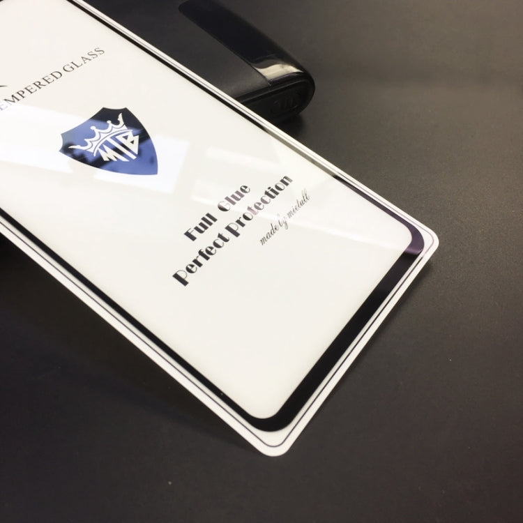 MIETUBL Full Screen Full Glue Anti-fingerprint Tempered Glass Film for Huawei Mate 20 X (Black)