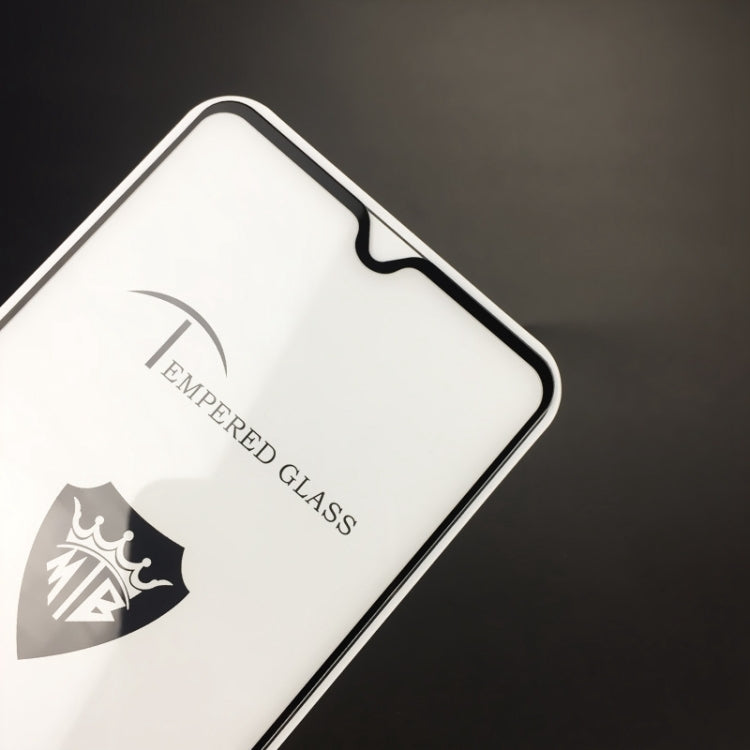 25 PCS MIETUBL Full Screen Full Glue Anti-fingerprint Tempered Glass Film for Huawei Mate 20 (Black)