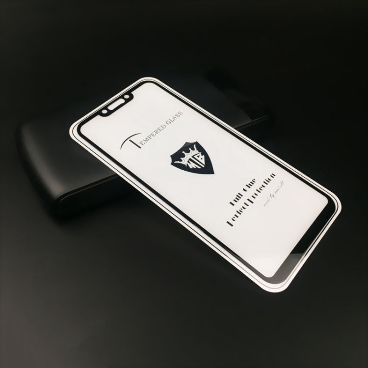 25 PCS MIETUBL Full Screen Full Glue Anti-fingerprint Tempered Glass Film for Huawei Nova 3i (Black)